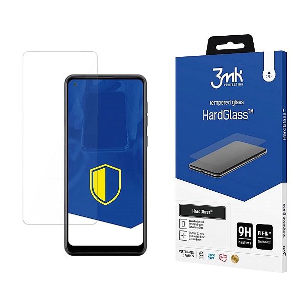 Szkło 9H 3mk HardGlass™ na Samsung Galaxy A21s