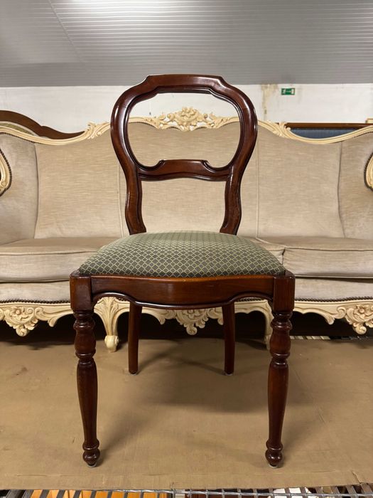 Krzesło drewniane krzesło w stylu wiktoriańskim krzesła mahoń