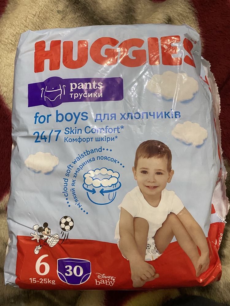 Huggies pants 6 трусики