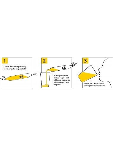 Ksantohumol Magavena X8 antynowotworowe, flawonoidy 10x2ml