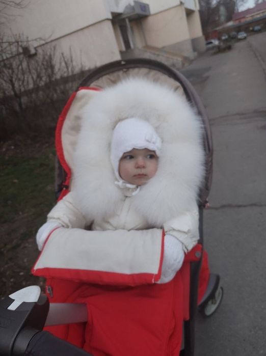 Зимний комплект на коляску stokke.