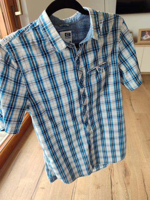 Koszula z krótkim rękawem do jeansów rozmiar M