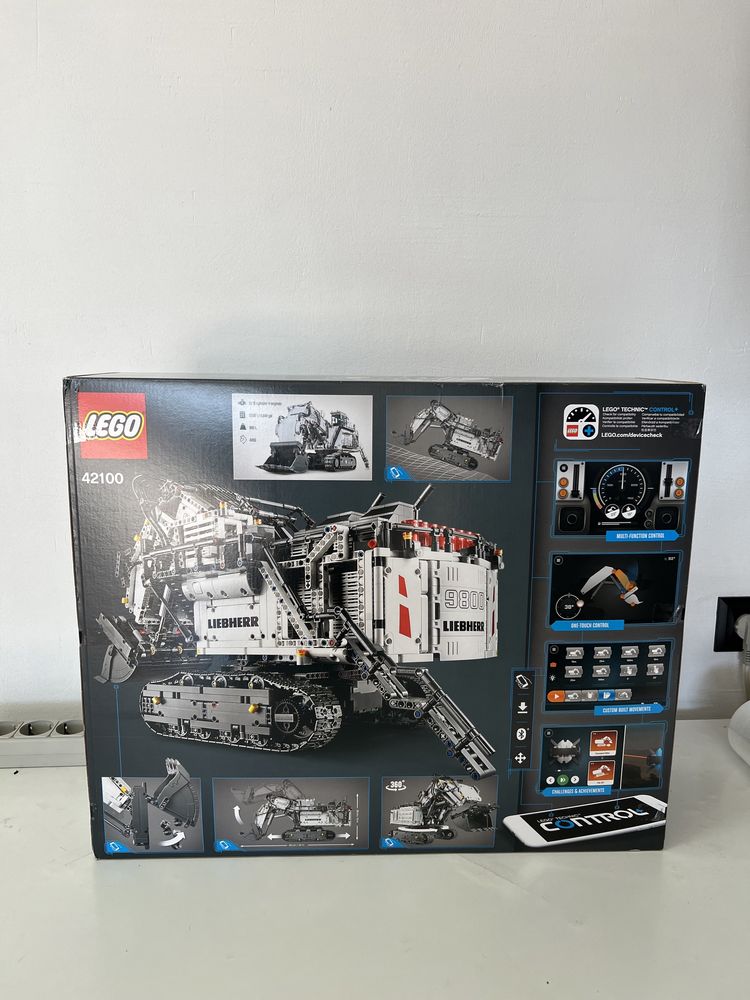 Конструктор  Lego 42100 Technic Екскаватор Liebherr R 9800! New!