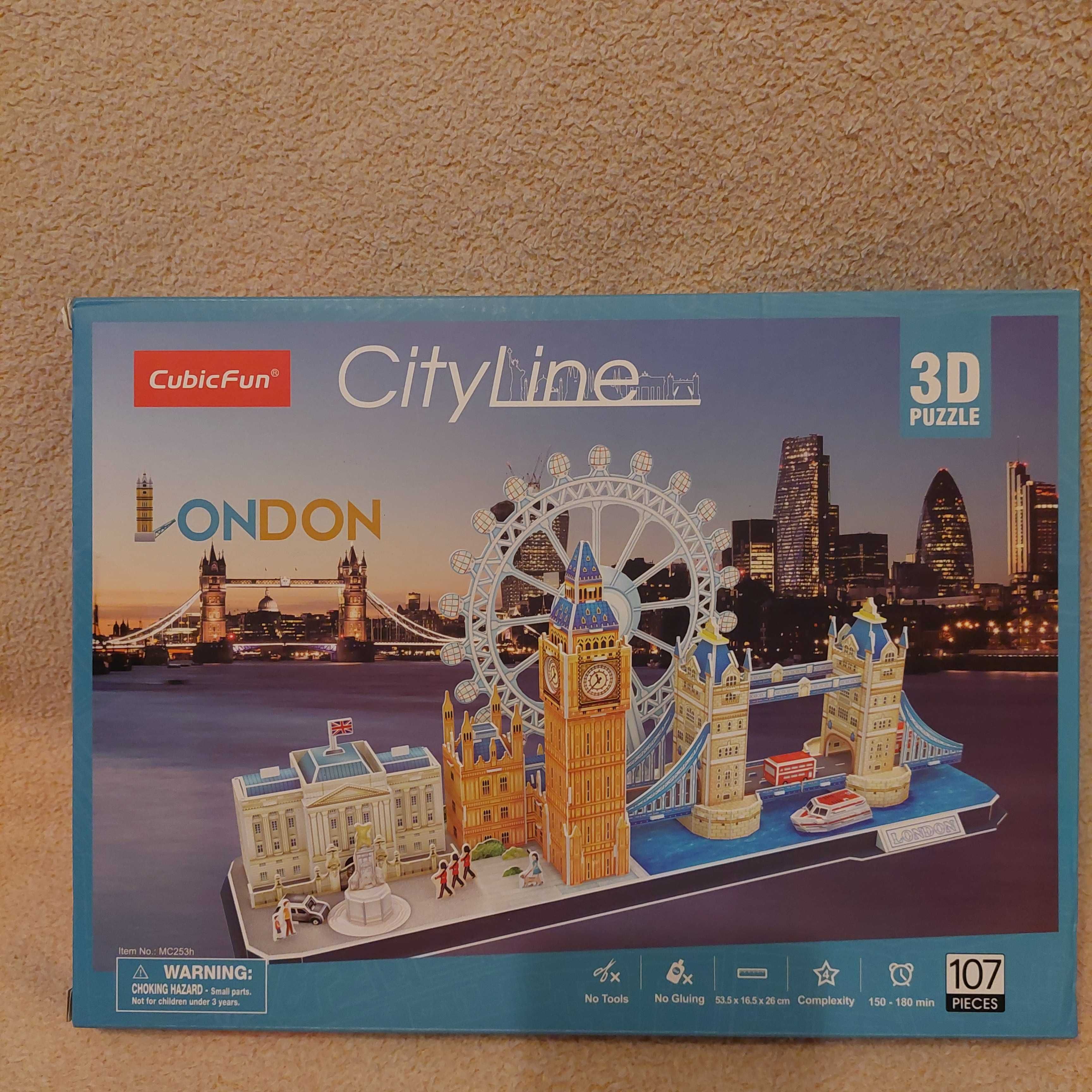 Puzzle City Line 3D London nr363