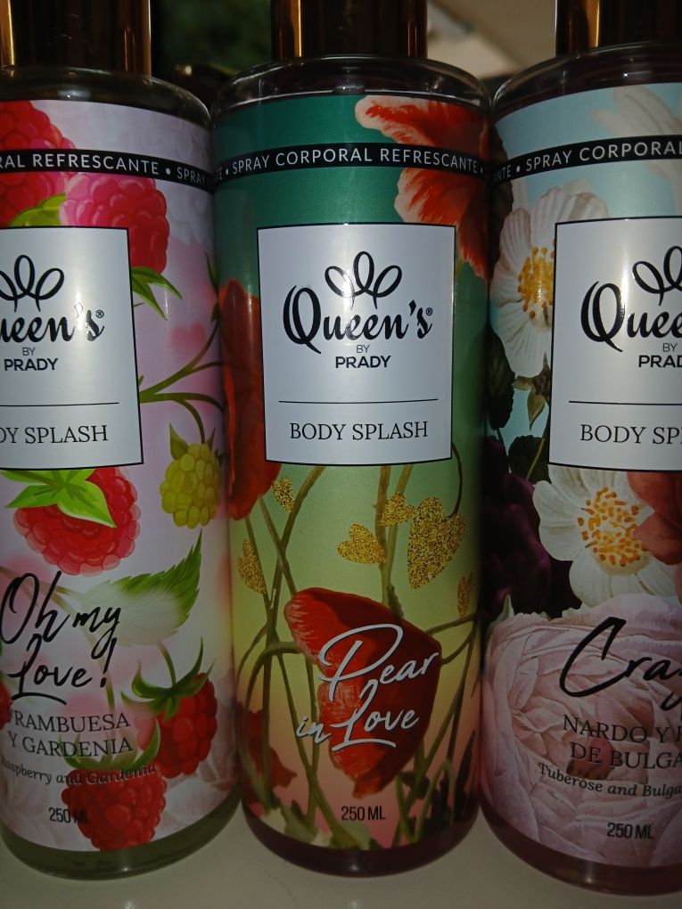 Body splash perfume corporal