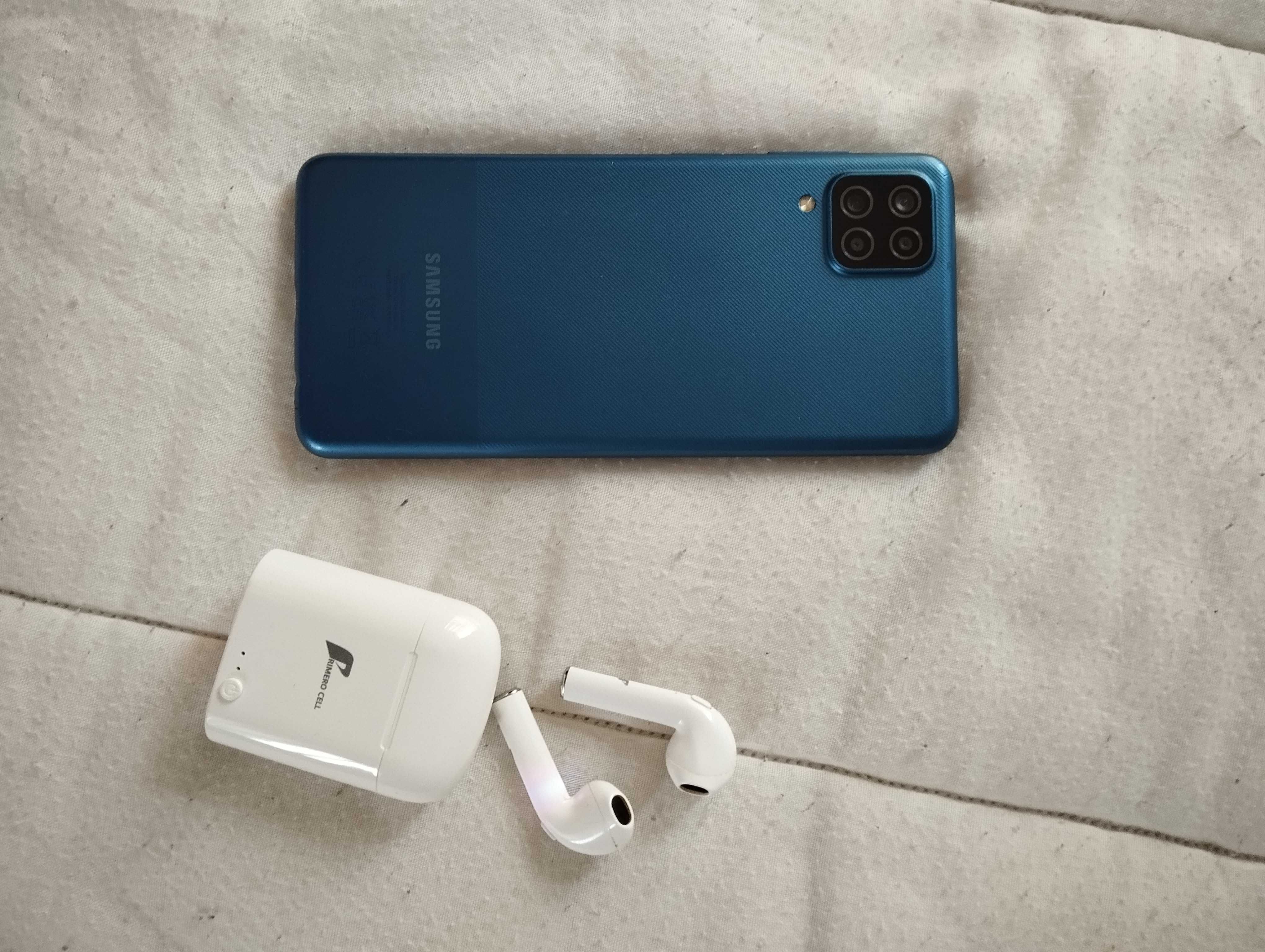 Samsung A12 formatado com fones de oferta