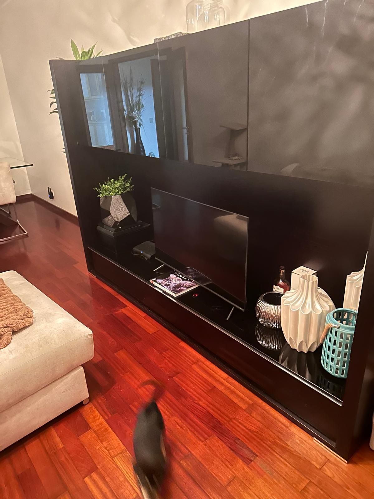 Móvel de sala madeira maciça wengue