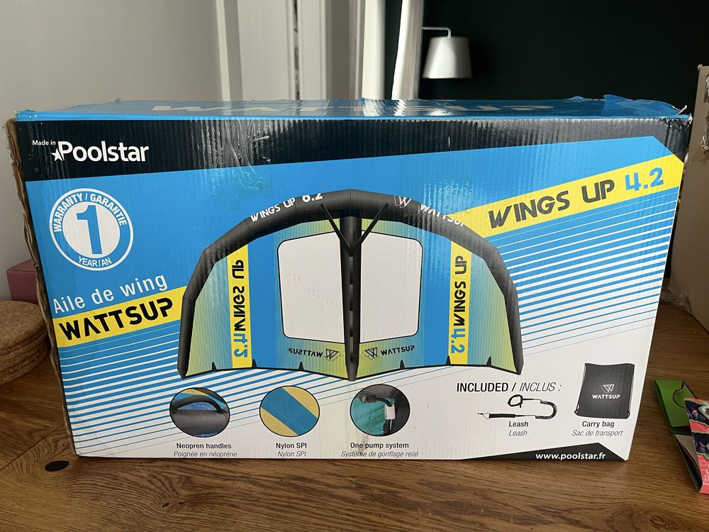 Pompowane skrzydło wingfoil WATTSUP Wing 4.2 (WINGS UP 4.2)
