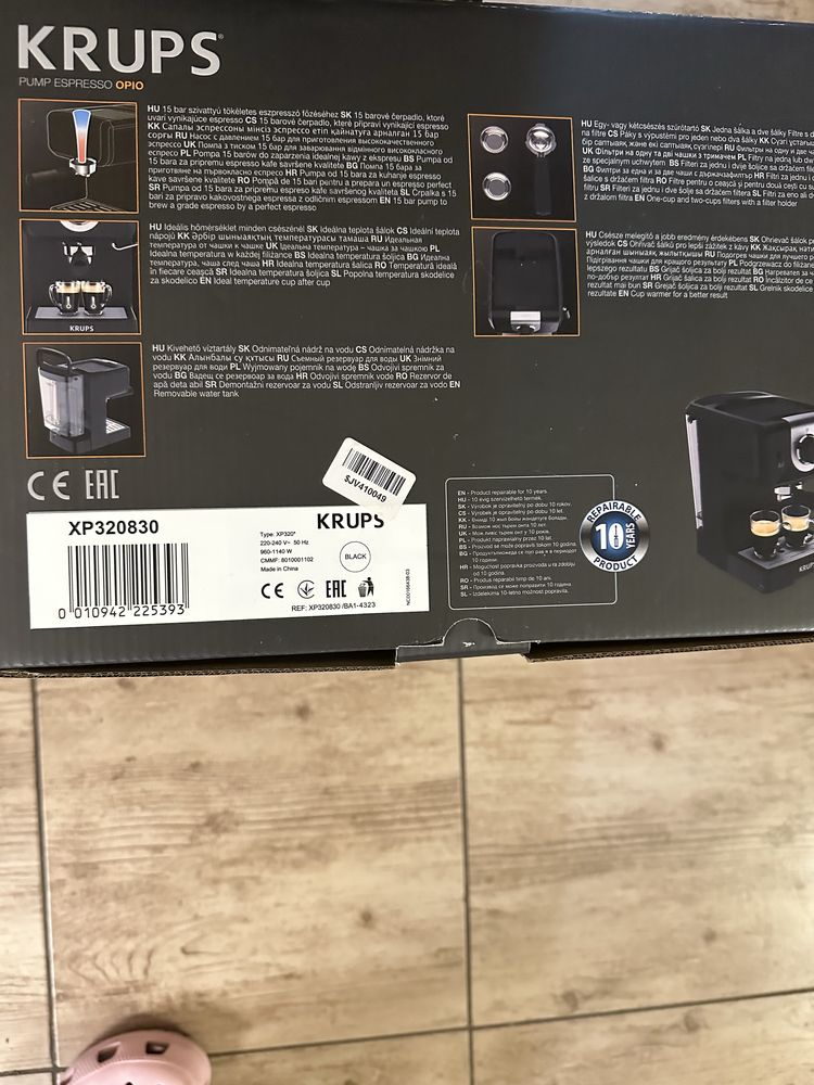 Кавоварка крупс krups НОВА xp320830
