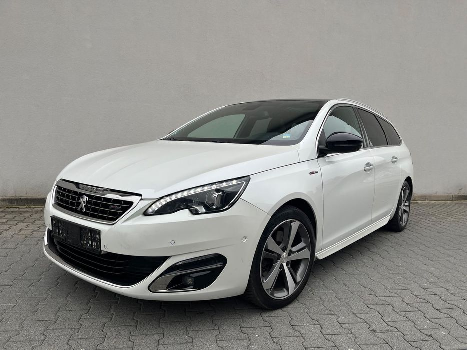 Peugeot 308 2.0 HDI 150 km GT LINE ledy panorama skóra nawigacja Oryginał