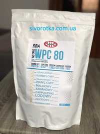 Сивороточний протеїн, протеин Mlekovita WPC 80 INSTANT 1 kg.10вкусов !