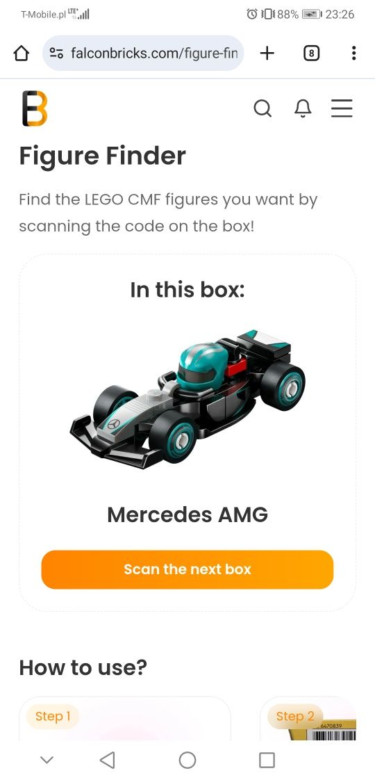 Lego 71049 Minifigure F1