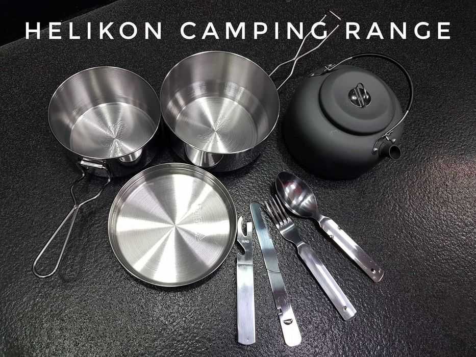 ‼️Helikon Tex Набір посуди  сковородка кастрюля казанок кришка набір‼️