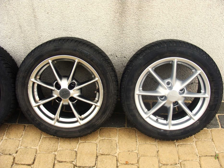 Komplet felg aluminiowych Lorinser z oponami - Smart Forfour 195/50R15