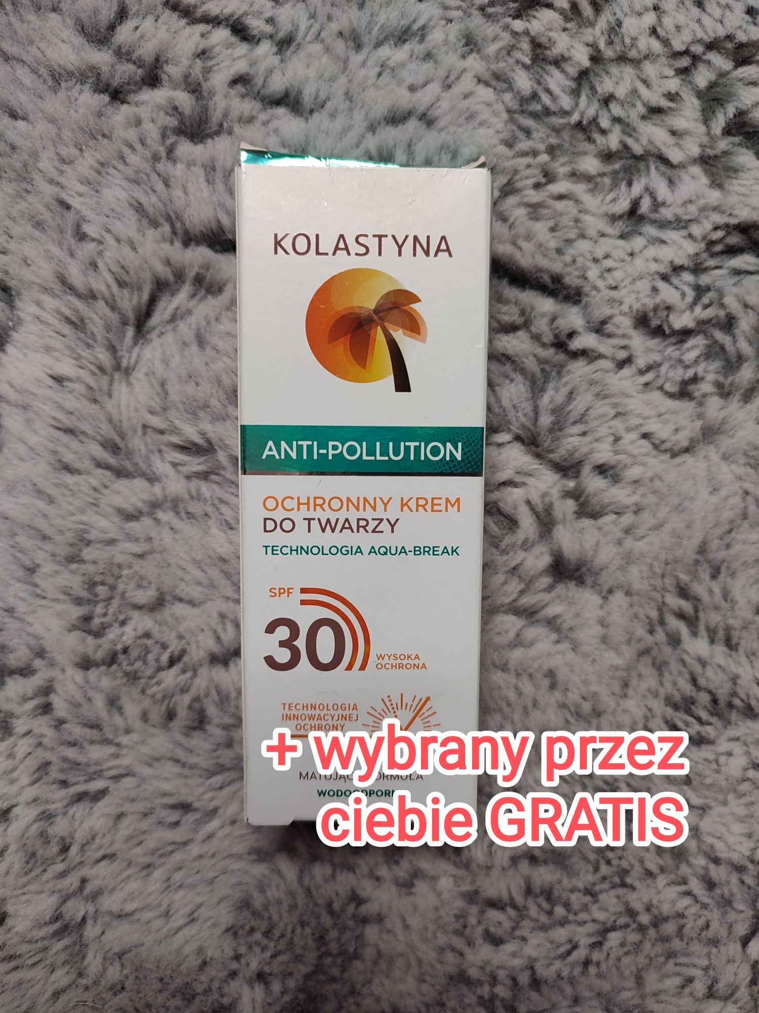 Kolastyna krem przeciwsłoneczny spf 30 anti pollution do twarzy uva