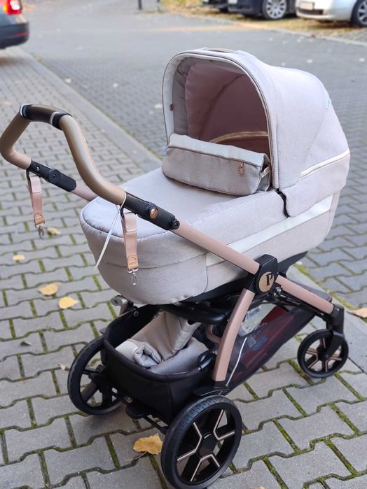 Niepowtarzalny wózek 2w1 Peg Perego Books 51S Lux Pop up Rose Gold