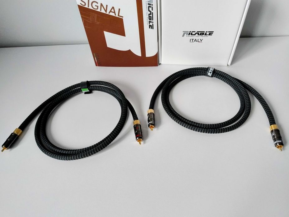 Kabel interkonekt RCA Ricable Magnus Signal - 2x1.5m. Nowy