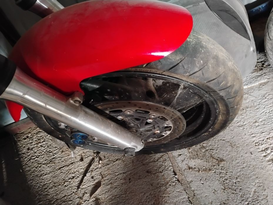 Yamaha XJR 1300 zawieszenie przód