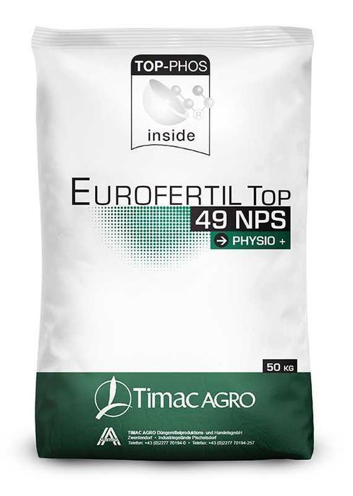 Nawóz EUROFERTIL TOP 49 NPS Worki 50 kg , Polidap, fosforan amonu