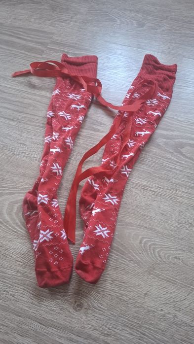 Podkolanówki świąteczne