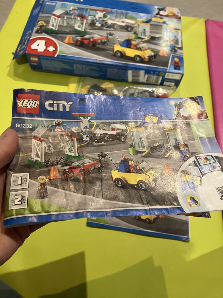 Kompletne Lego City 60232 myjnia