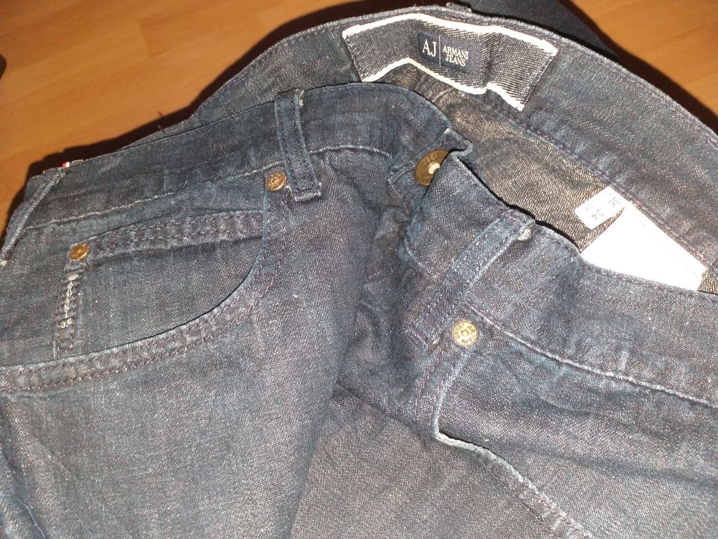 Spodnie męskie jeans roz. XL , W34L34 ARMANI Jeans