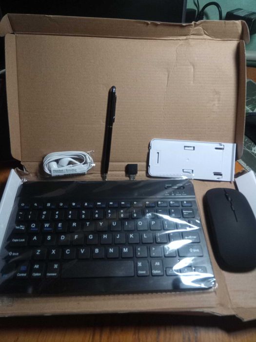 Bluetooth клавіатура миш стілус навушники комплект