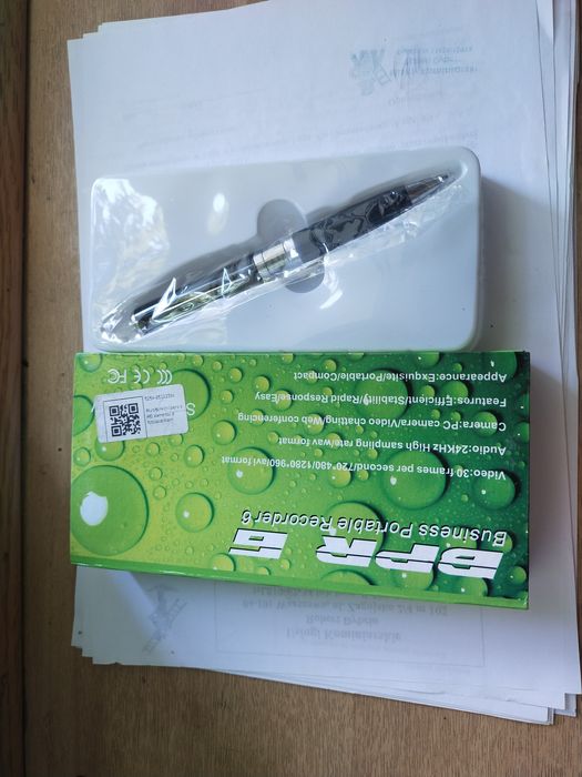 Długopis szpiegowski z kamerą który pisze