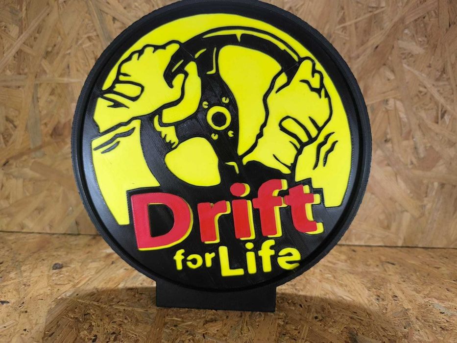 Luminária Decorativa / Lightbox Drift for Life