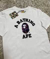 Bape a bathing ape off white футболка