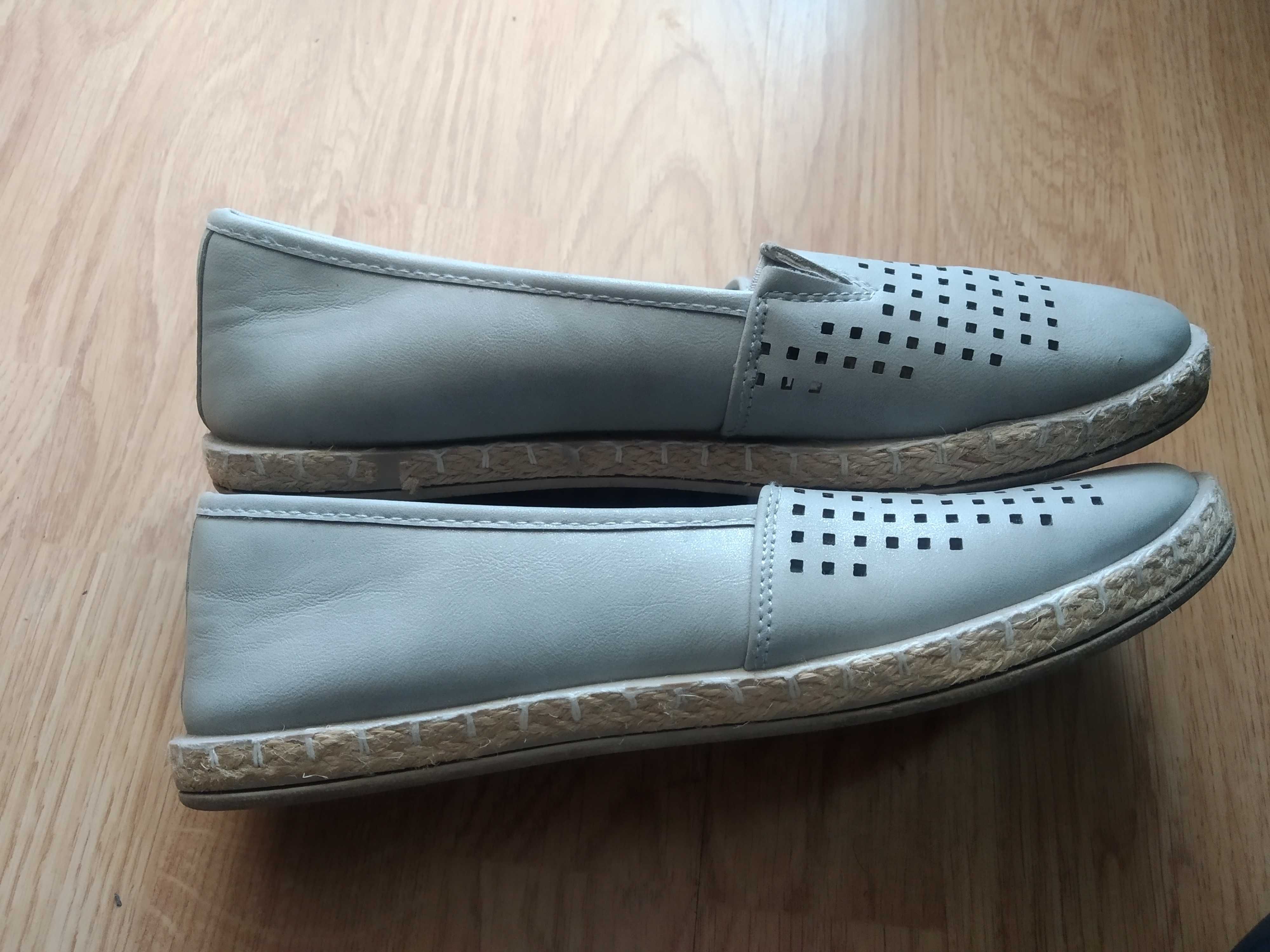 balerinki/espadryle 36/ 23 cm wkladka