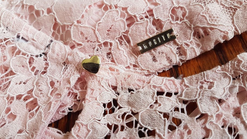 Mohito sukienka dla mamy M i córki 134 zestaw sesja chrzciny święta