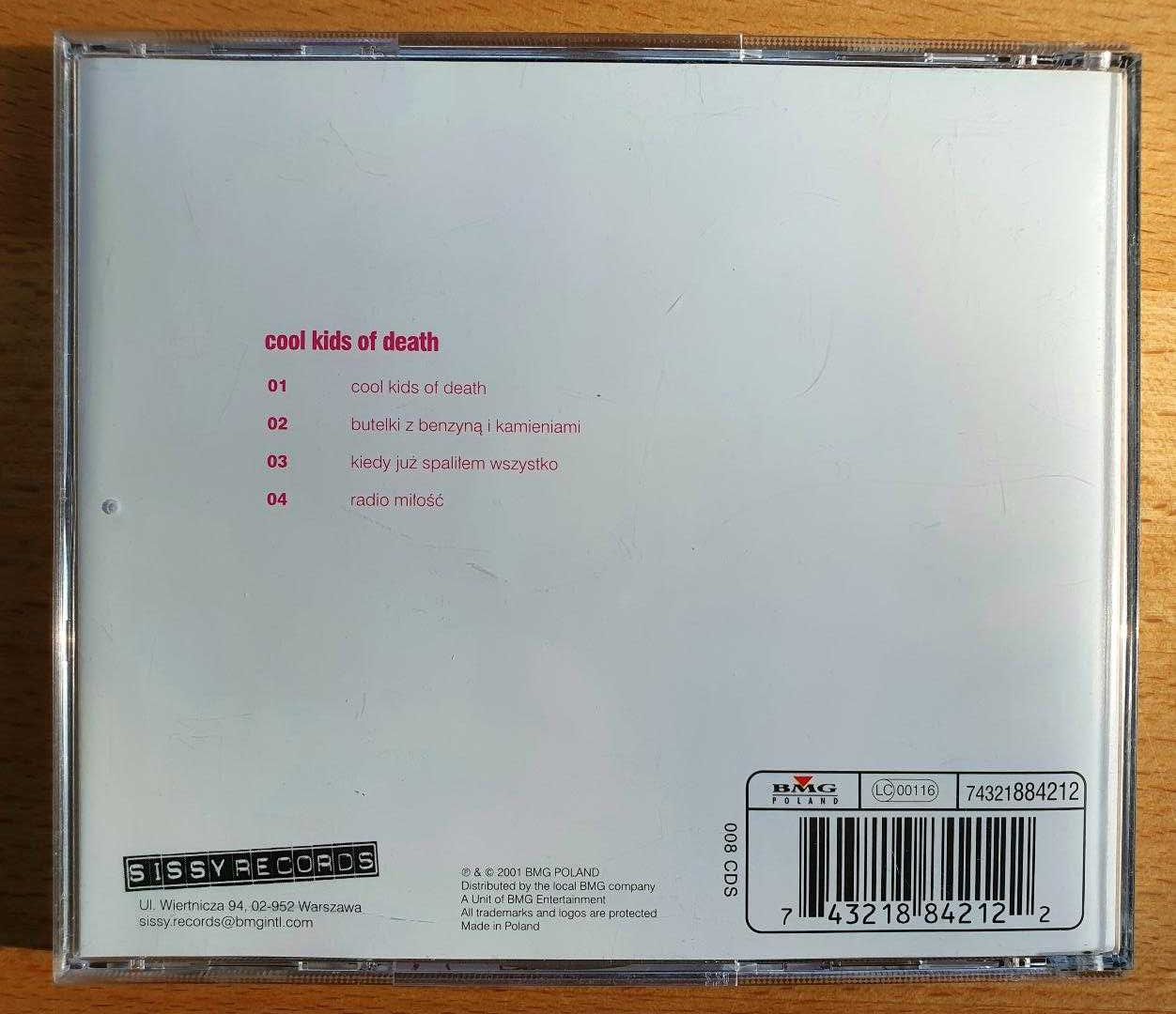 Cool Kids of Death - "C.K.O.D."- CD limitowane wydanie