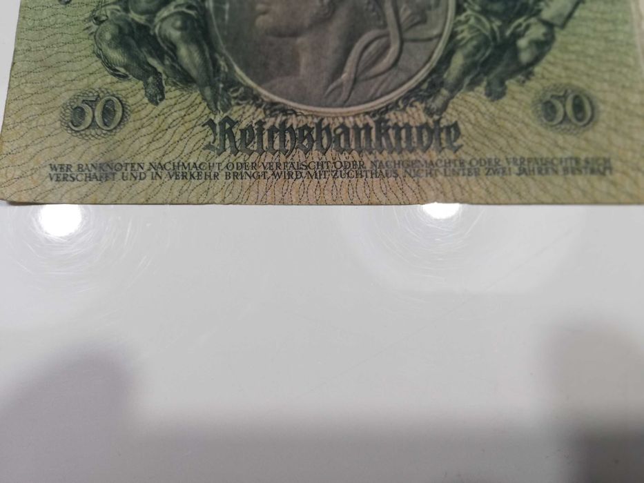 Sprzedam stary niemiecki banknot 50 marek seria U