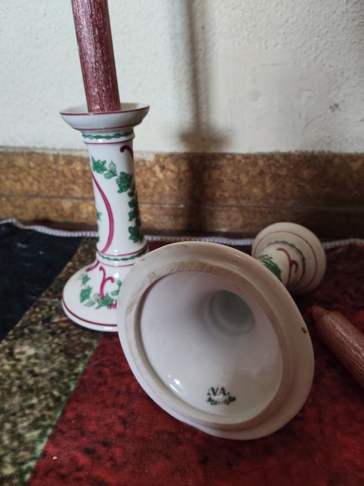 Castiçais vista alegre antigos