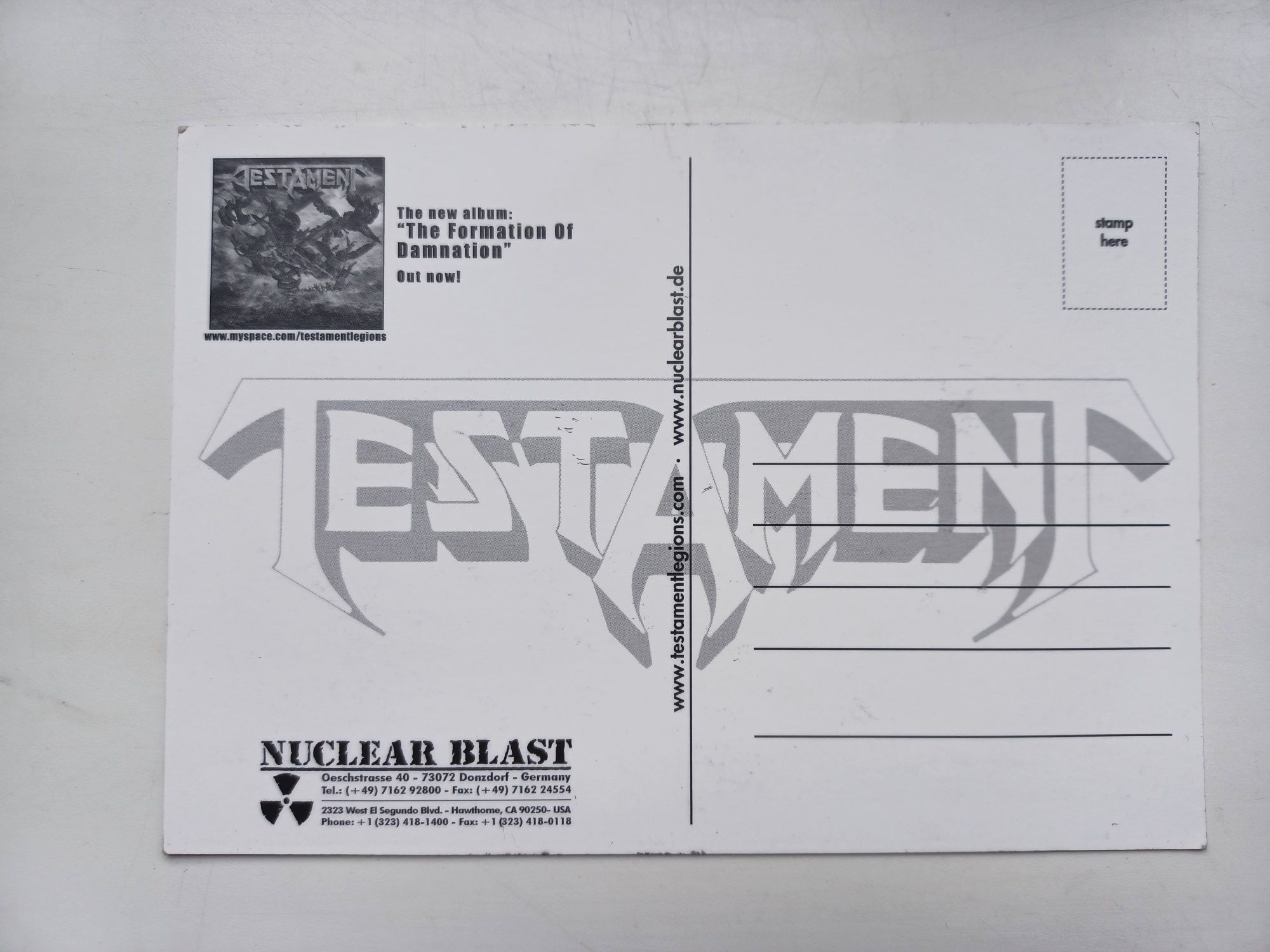 Testament autografy