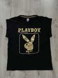 koszulka z nadrukiem playboya czarna Playboy XL