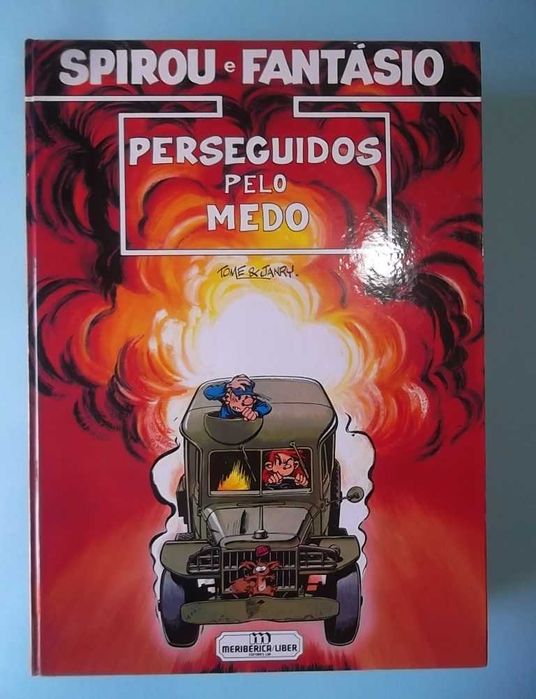 Spirou - Raros álbuns em CAPA DURA, Edições da Meribérica.
