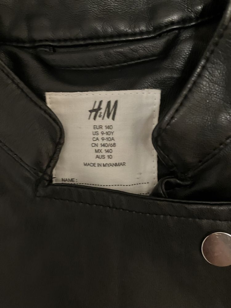 Kurtka ramoneska biker H&M rozm. 140