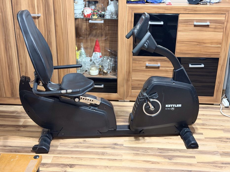 Rower stacjonarny poziomy Kettler Giro R - bardzo dobry stan.