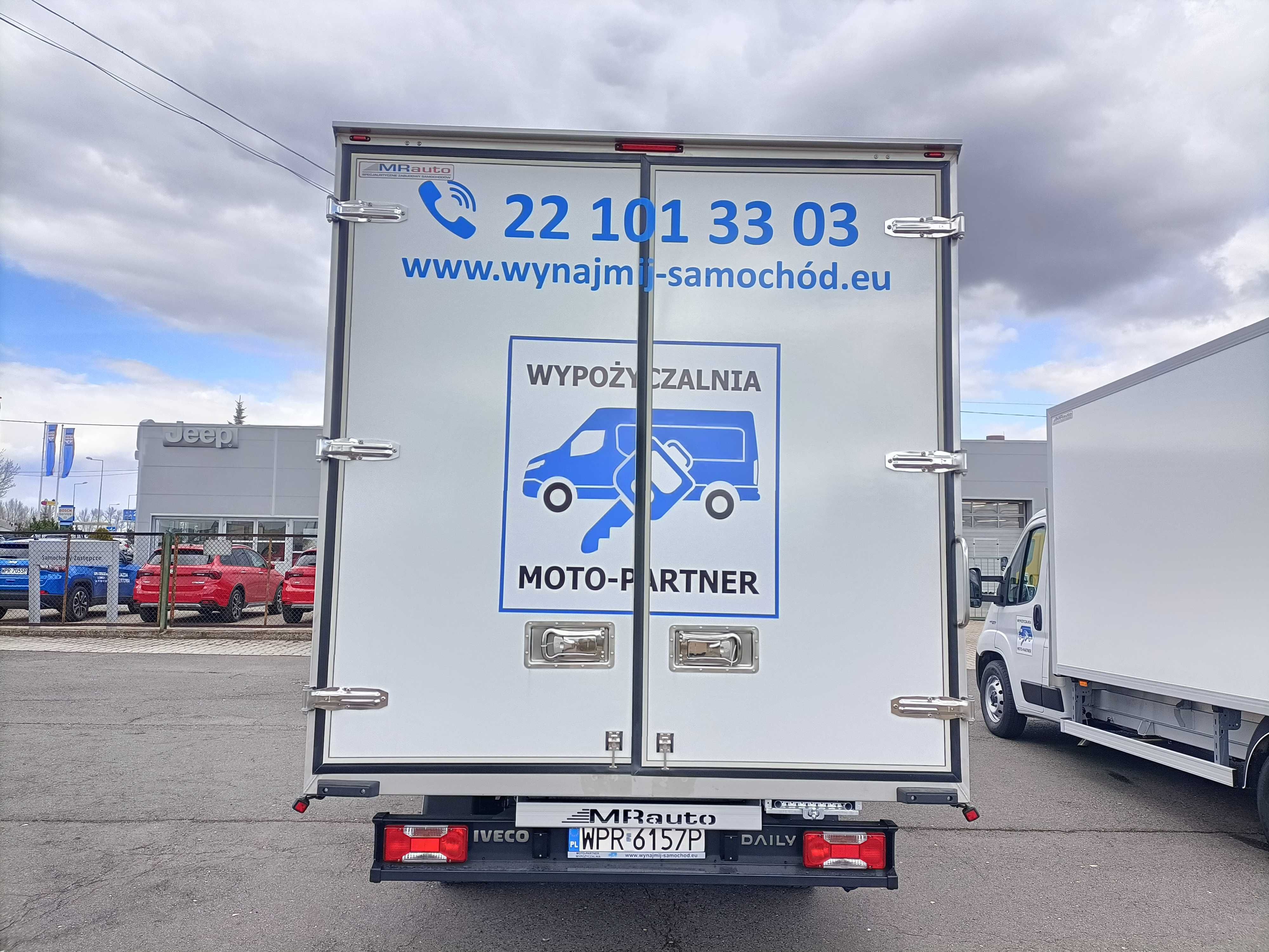 Wynajem Iveco Daily Chłodnia/Izoterma/Kontener/ 8EP ŚLĄSK