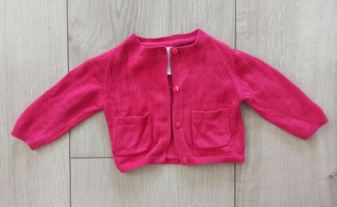 Sweterek dla dziewczynki Baby Club r. 68