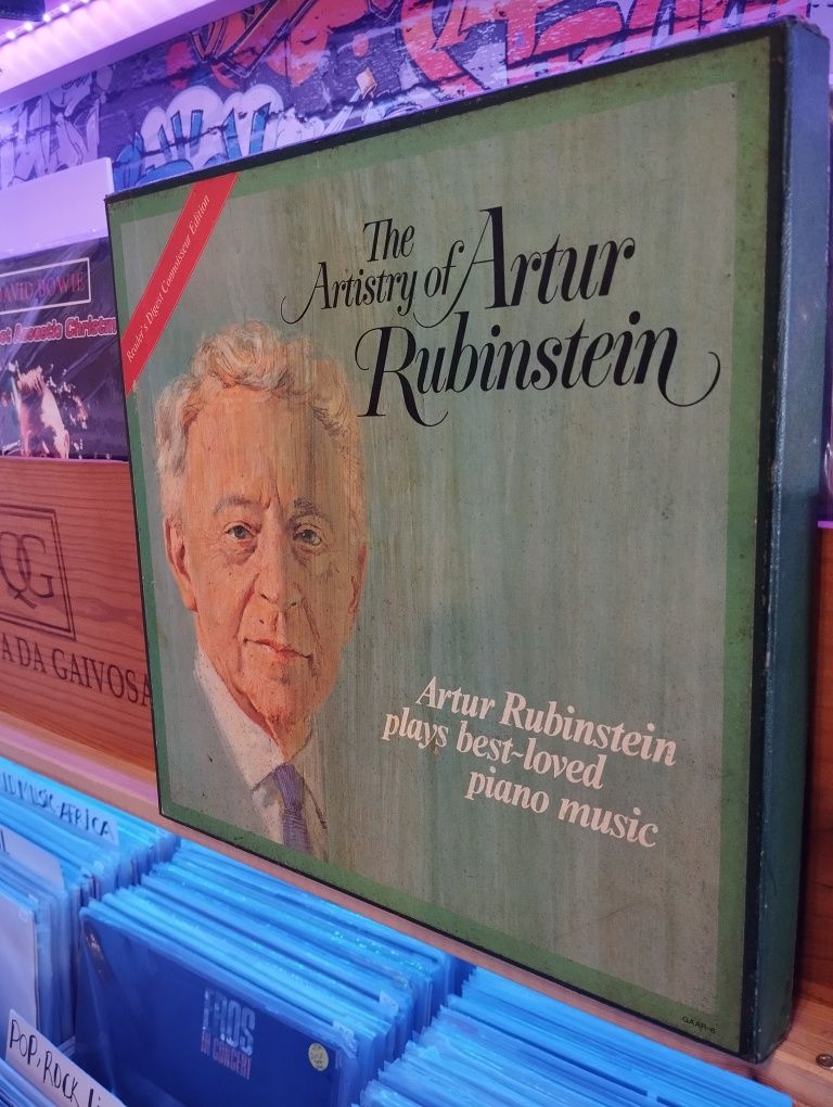 Caixa c/ 6 discos vinil - The Artist Of Artur Rubinstein