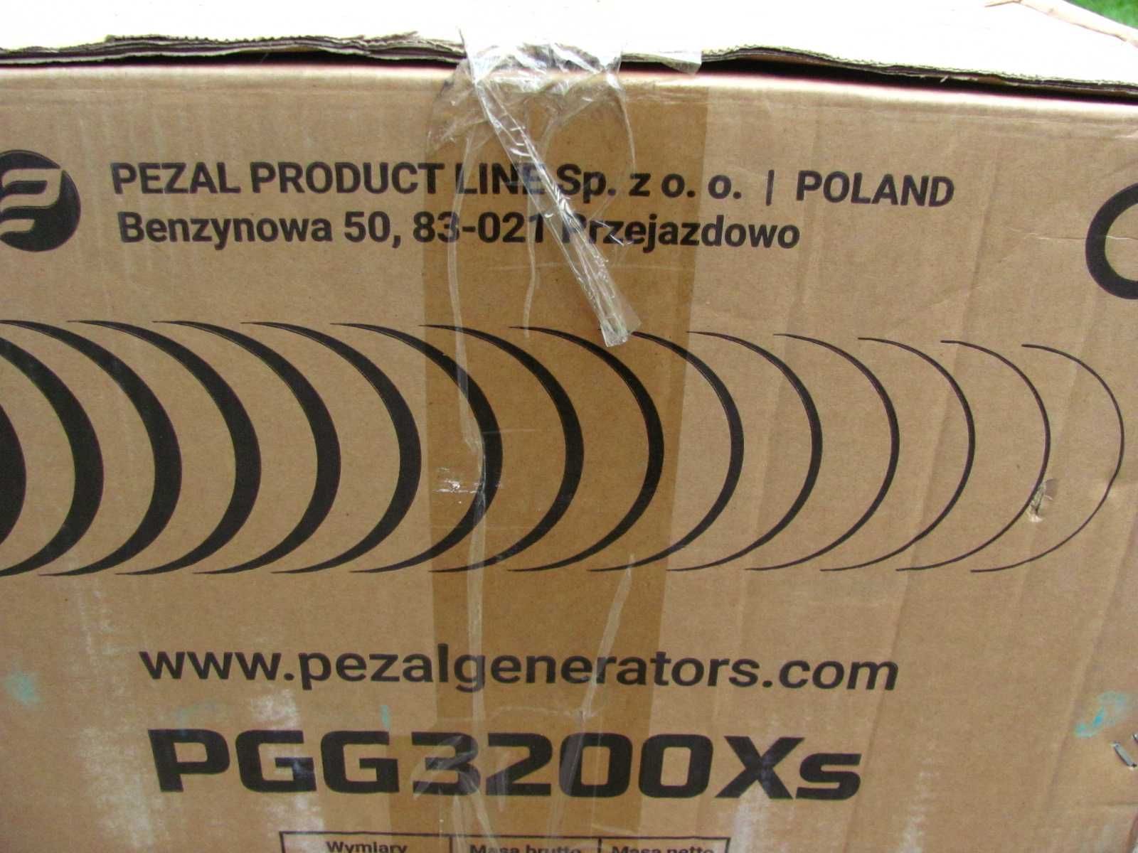 Agregat prądotwórczy Pezal 230V 3KW stabilizacja AVR - nieużywany
