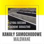 Kanał samochodowy betonowy gotowy piwniczka piwnica ogrodowa ziemianka