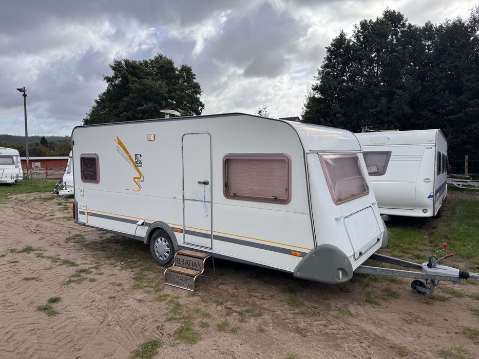 KNAUS  Przyczepa kempingowa Knaus 500 2003r z moverem i gwarancją