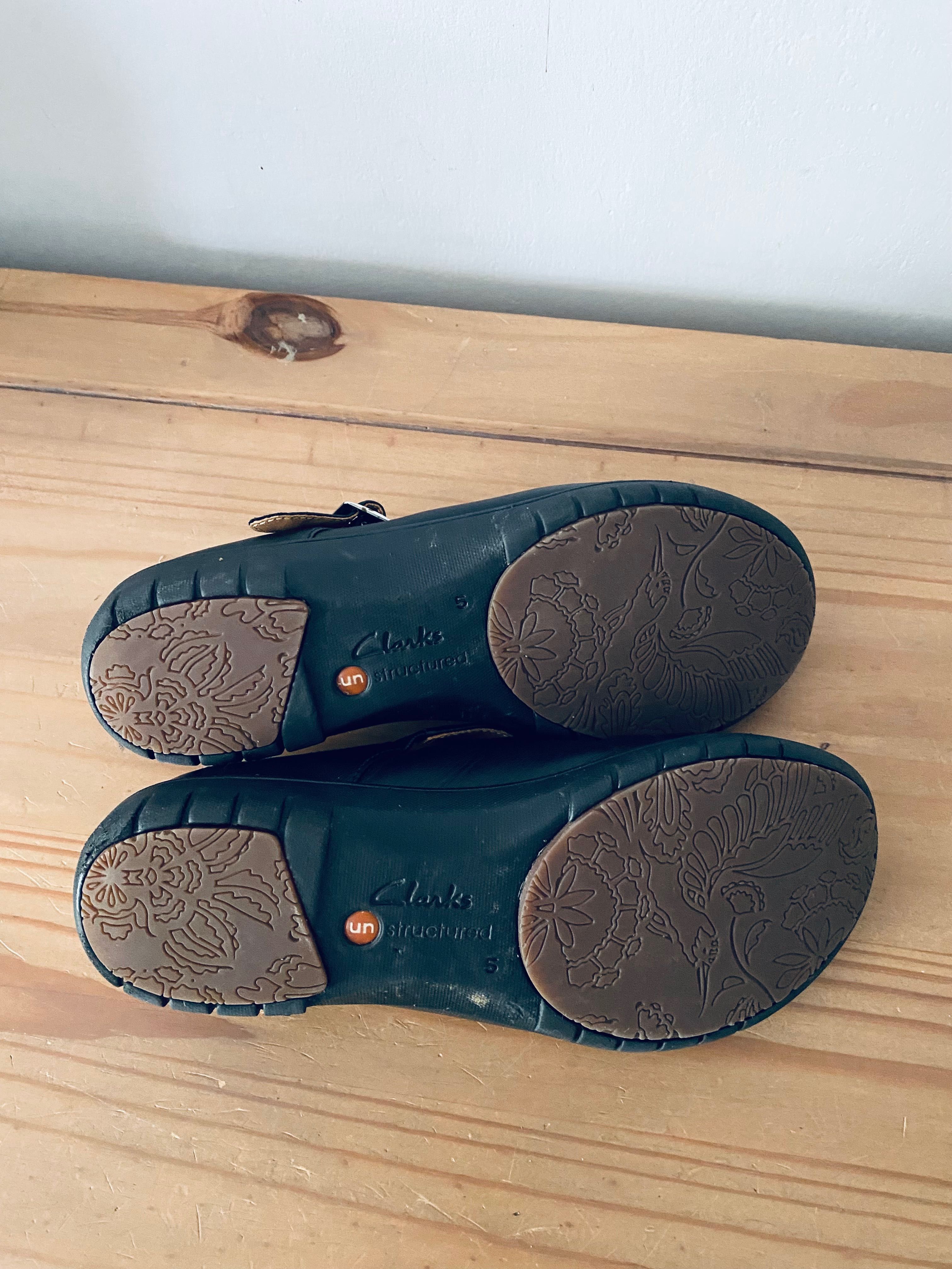 Baletki Clarks, rozmiar 38