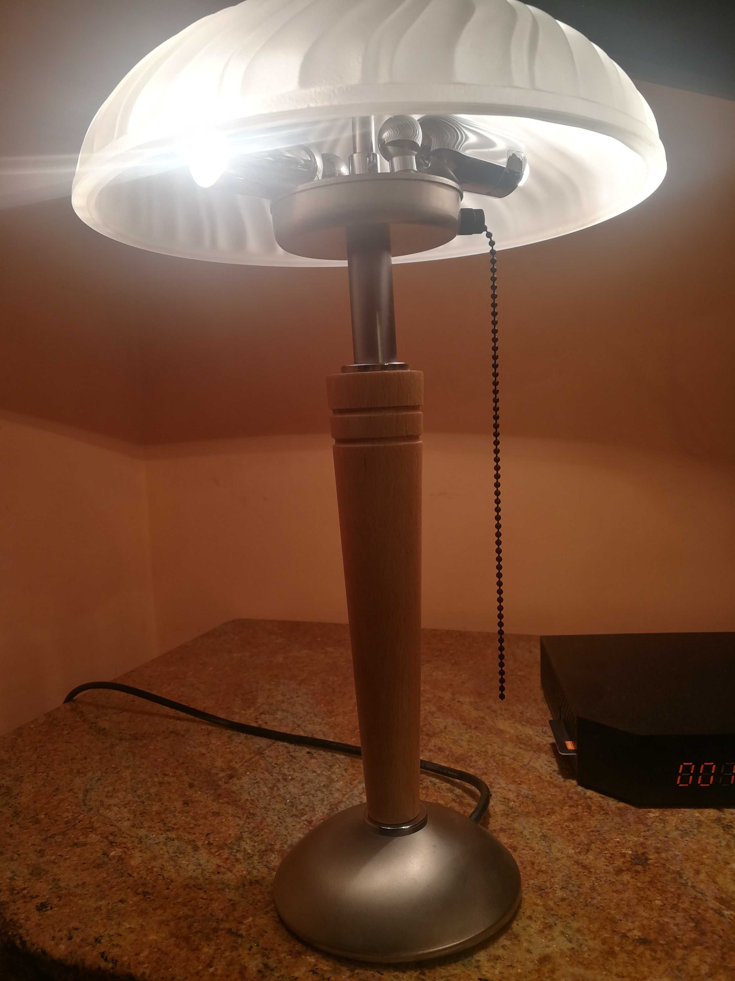 Lampa Biurkowa stylizowana 2 żarówkowa