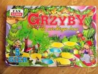 Gra planszowa "Na grzyby do wielkiego lasu" (5 gier)