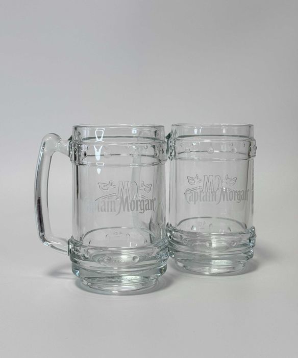 Кружка, бокал Captain Morgan. Пара